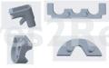 Platum Fixings And Brackets - Du-p1-evo-sr-007 Pipe-shaped Display Holder Including Accessories