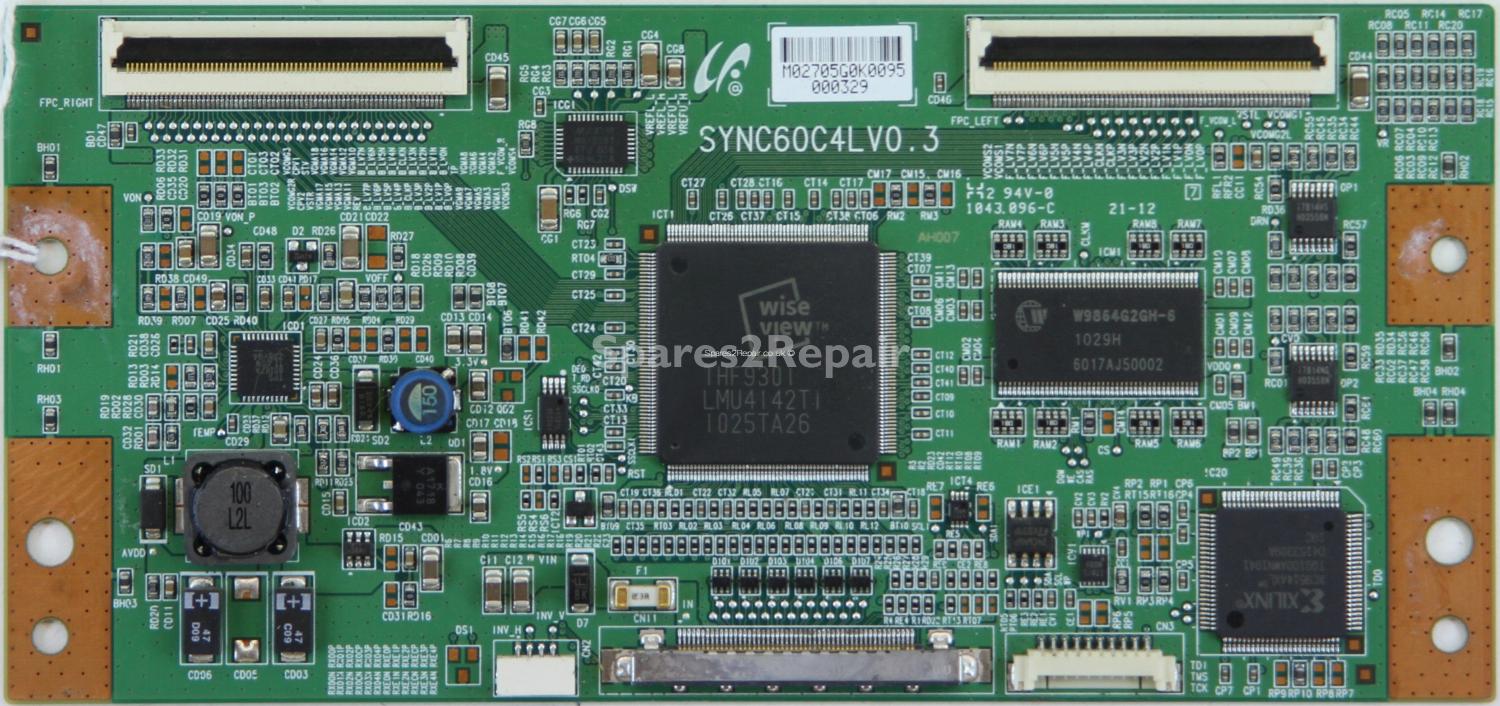 Sanyo CE46FH83-B - T-Con - SYNC60C4LV0.3 - LJ94-02705G